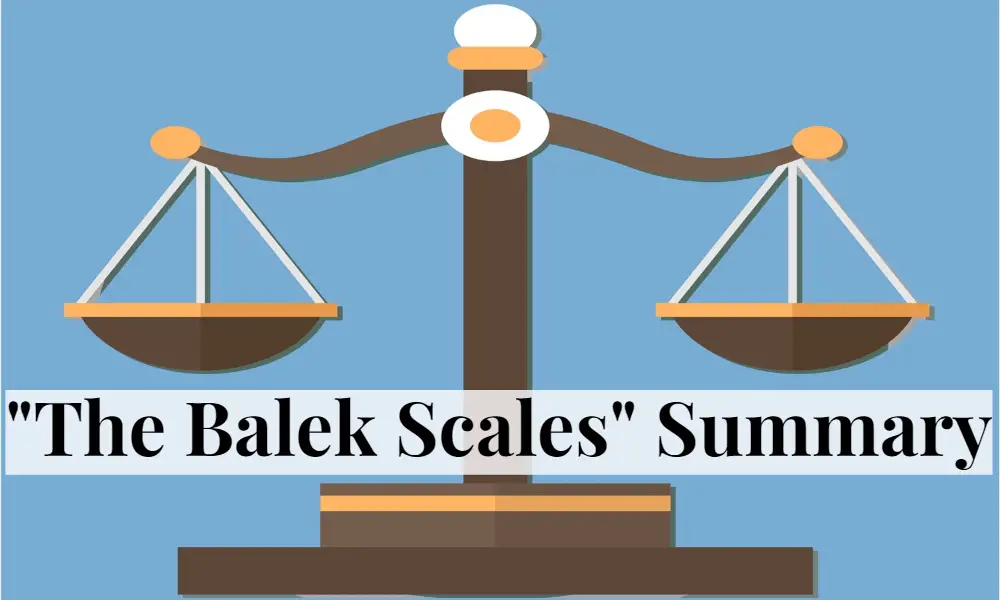 "The Balek Scales" Summary Heinrich Boll