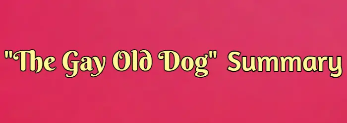 The Gay Old Dog Edna Ferber Summary