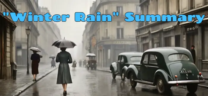 Winter Rain Alice Adams Summary Short Story